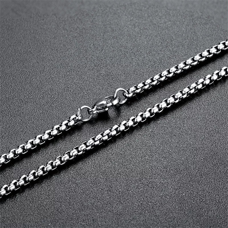 Silver Box Chain