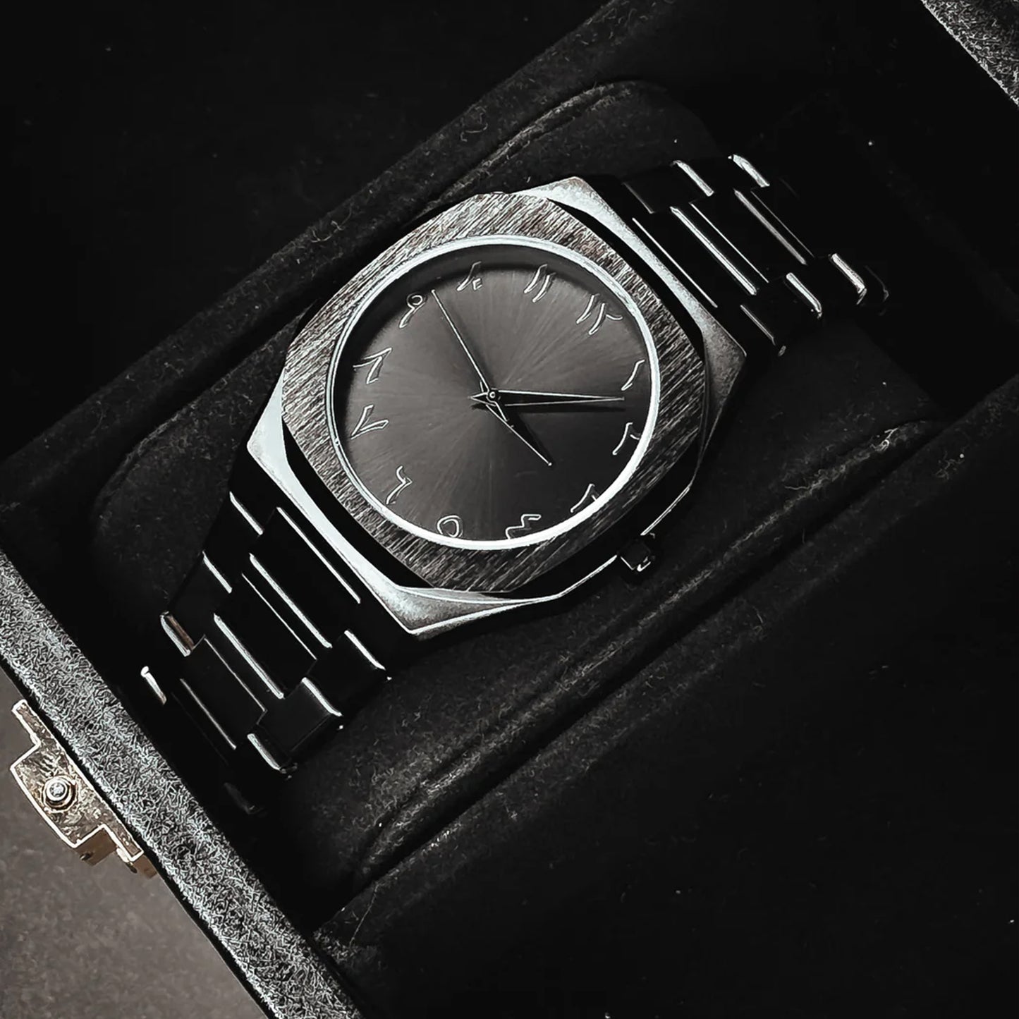 All Black Arabic Aura (Stainless Steel)