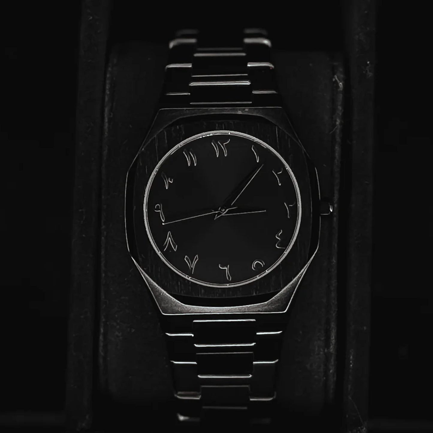 All Black Arabic Aura (Stainless Steel)