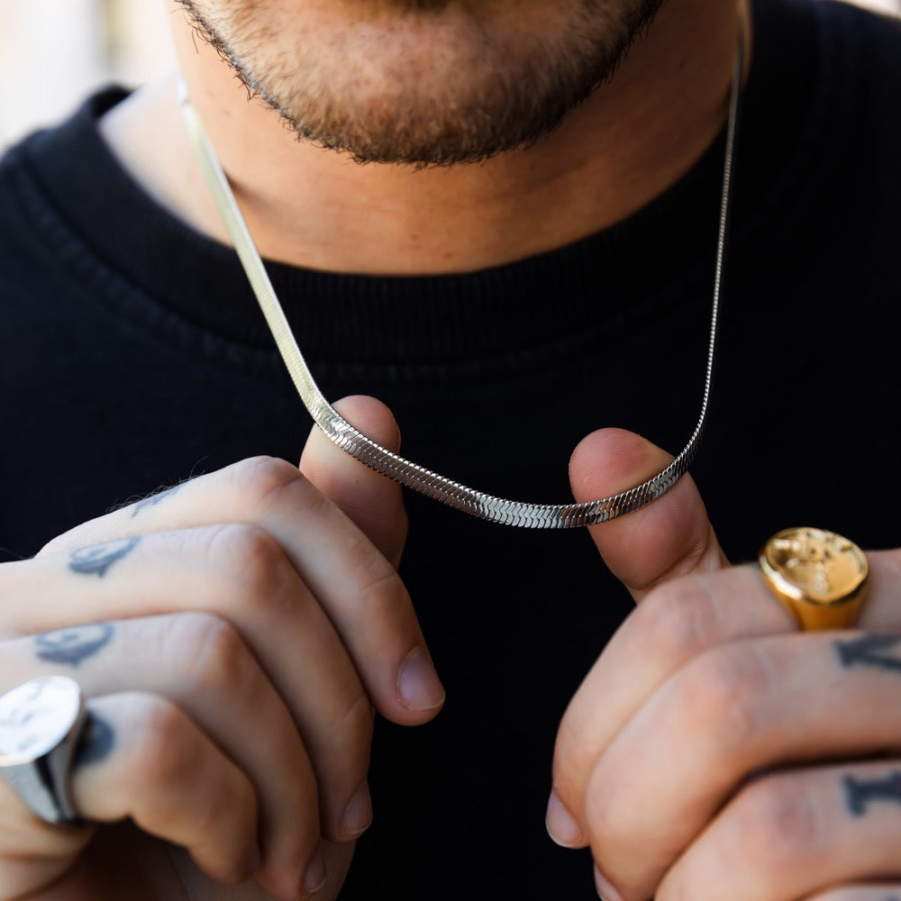 Silver Italian Snake Chain