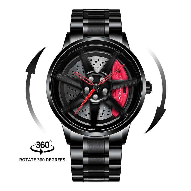 Baisheng Spining Wheel Watch (Unisex)