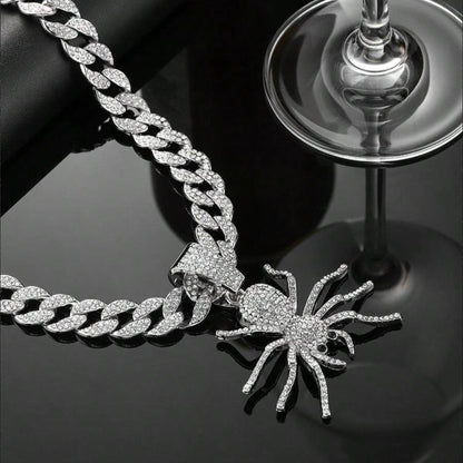 Iced Out Spider Set