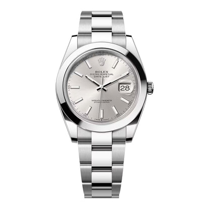 Rolex Datejust Silver Women's Watch