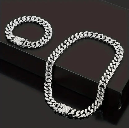 Iced Out Chain (Silver)