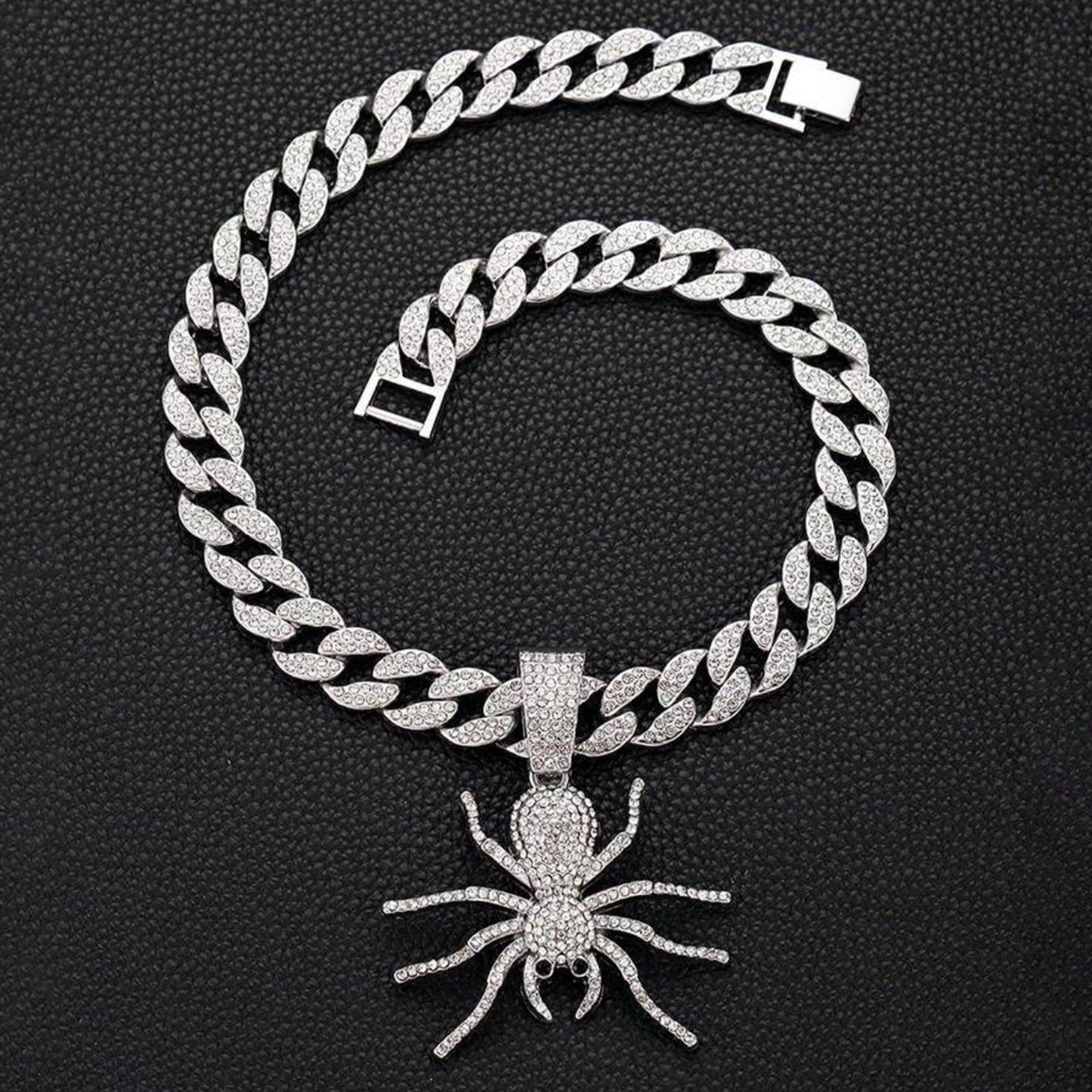 Iced Out Spider Set