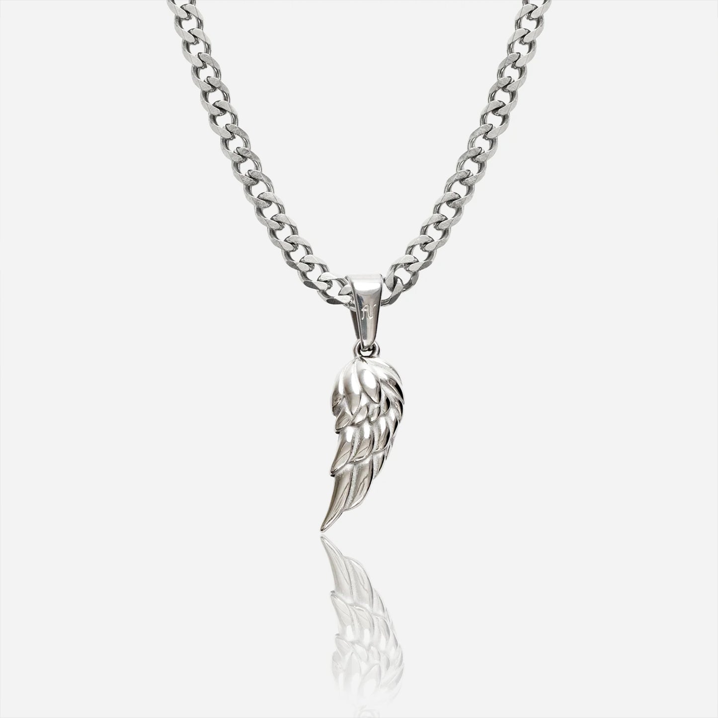 Angel Wing Silver Pendant