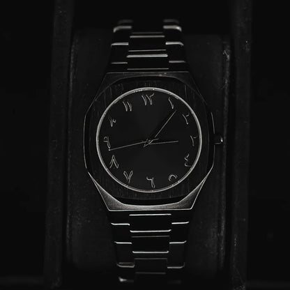 All Black Arabic Aura (Stainless Steel)