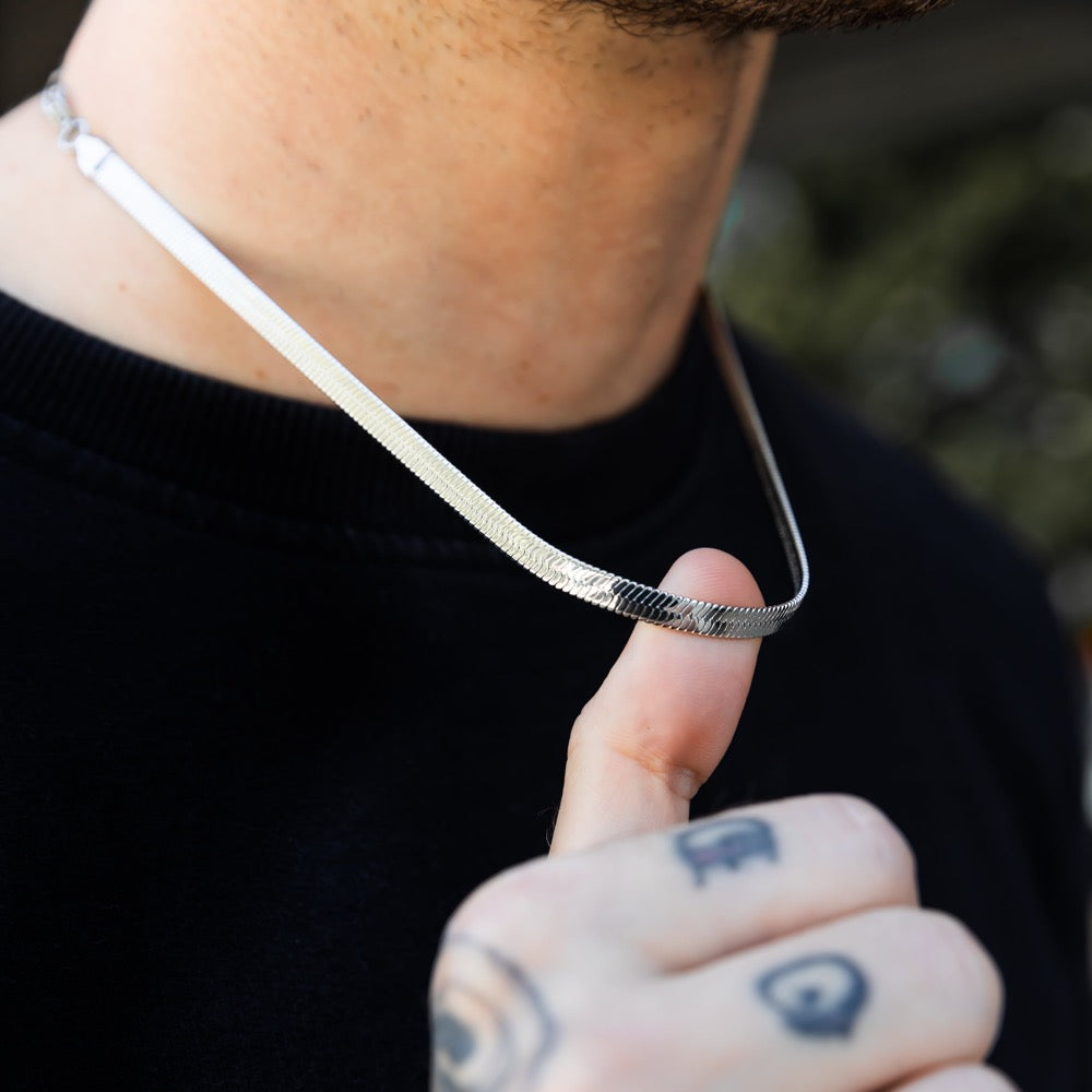 Silver Italian Snake Chain